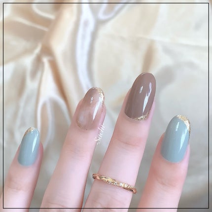 RMK ネイルラッカー 19 Cloudy Grey クラウディー グレー/RMK/マニキュアを使ったクチコミ(1枚目)