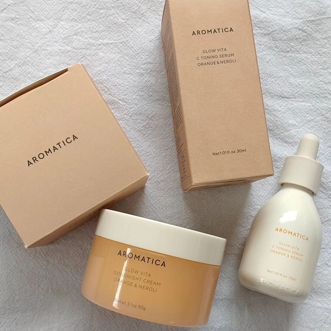 グロービタグットナイトクリーム/AROMATICA/フェイスクリームを使ったクチコミ(1枚目)