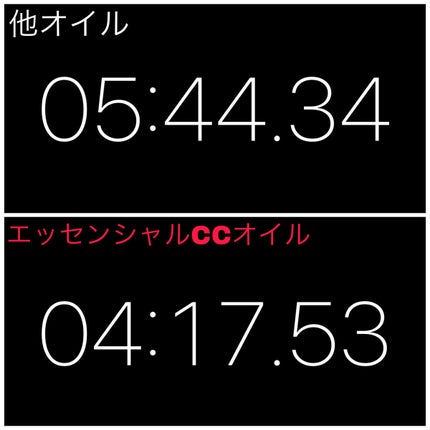CCオイル/エッセンシャル/ヘアオイルを使ったクチコミ(3枚目)
