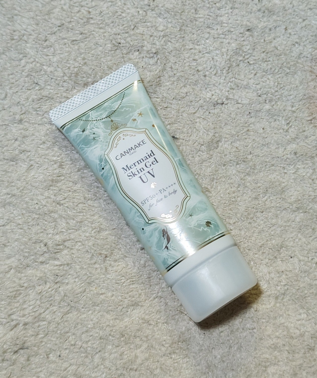 マーメイドスキンジェルUV/キャンメイク/日焼け止めジェルを使ったクチコミ(1枚目)
