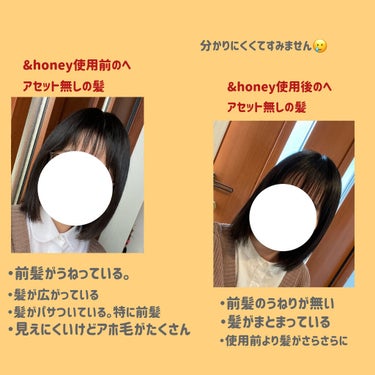 ディープモイスト ヘアオイル3.0/&honey/ヘアオイルを使ったクチコミ（3枚目）