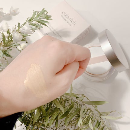 リンクルホワイトクッションファンデーション/コラリッチ/クッションファンデーションを使ったクチコミ(3枚目)