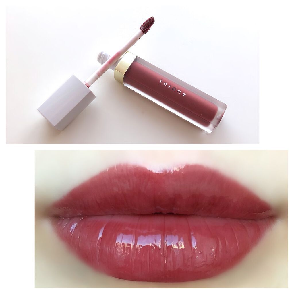 トーン ペタル エッセンス カラー バター/to/one/リップグロスを使ったクチコミ（2枚目）