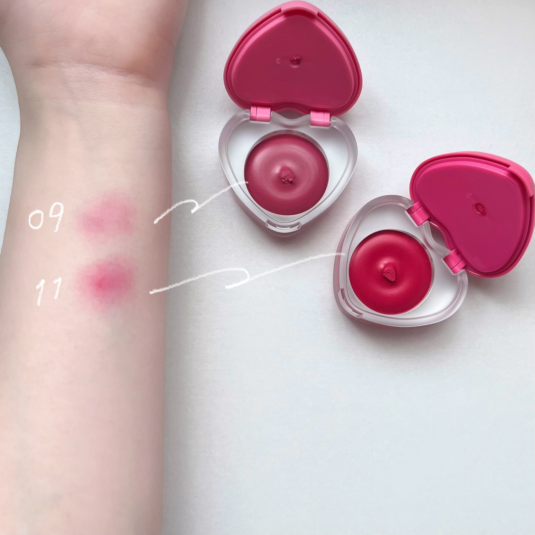 スフレカラーポット/dasique/口紅を使ったクチコミ（2枚目）