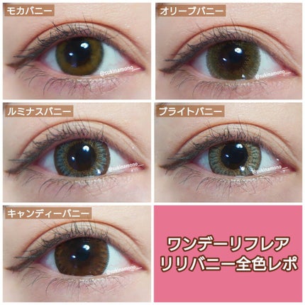 ワンデーリフレア リリバニー/Refrear/ワンデー(1DAY)カラコンを使ったクチコミ(1枚目)
