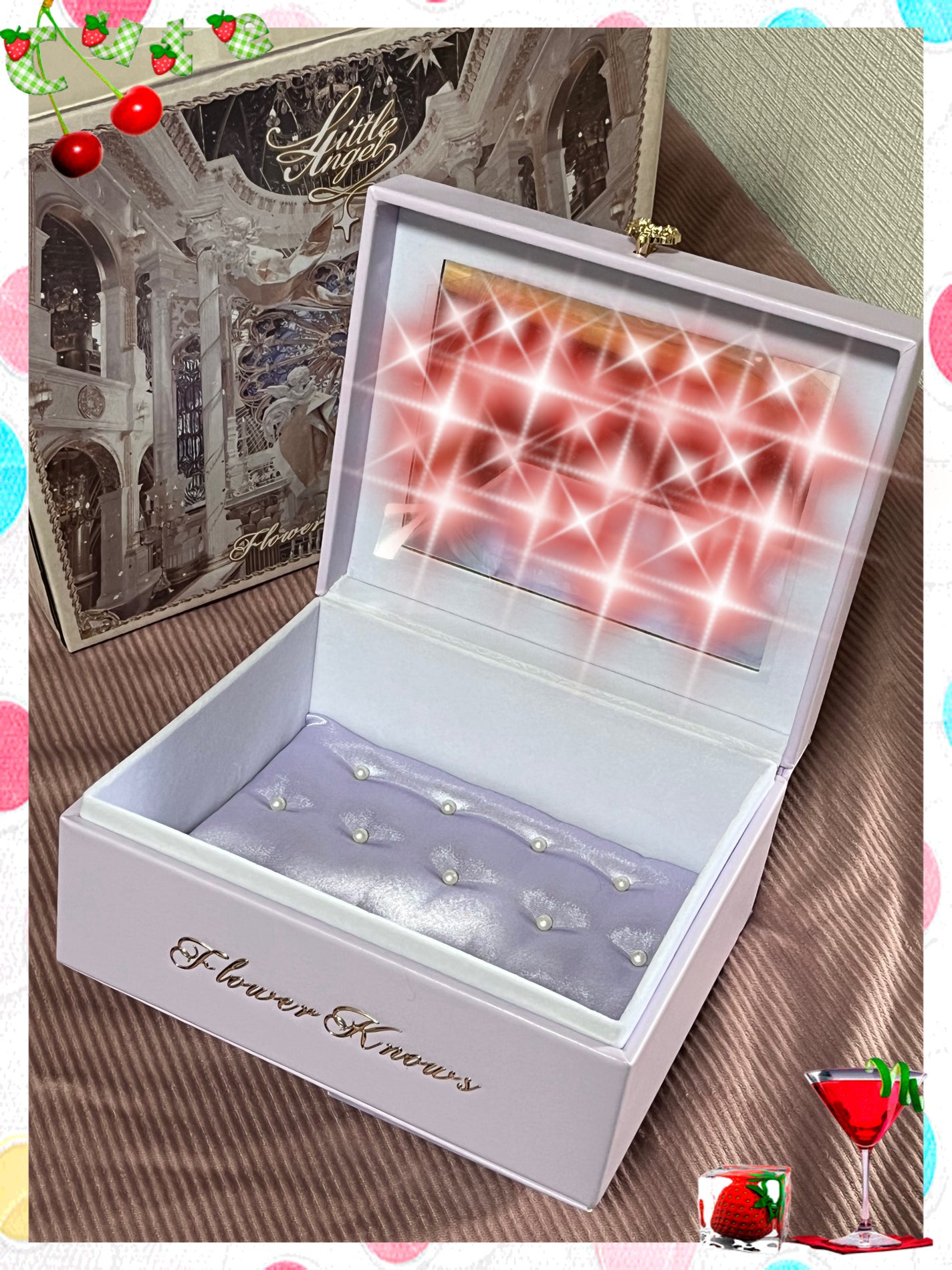 ストロベリーロココ アイシャドウパレット/FlowerKnows/アイシャドウパレットを使ったクチコミ(4枚目)