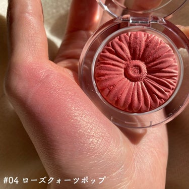 CLINIQUE チーク ポップ パールのクチコミ「【繊細パールでツヤっと華やかに💎クリニークの大人気宝石チーク♡】

CLINIQUE クリニー.....」（3枚目）