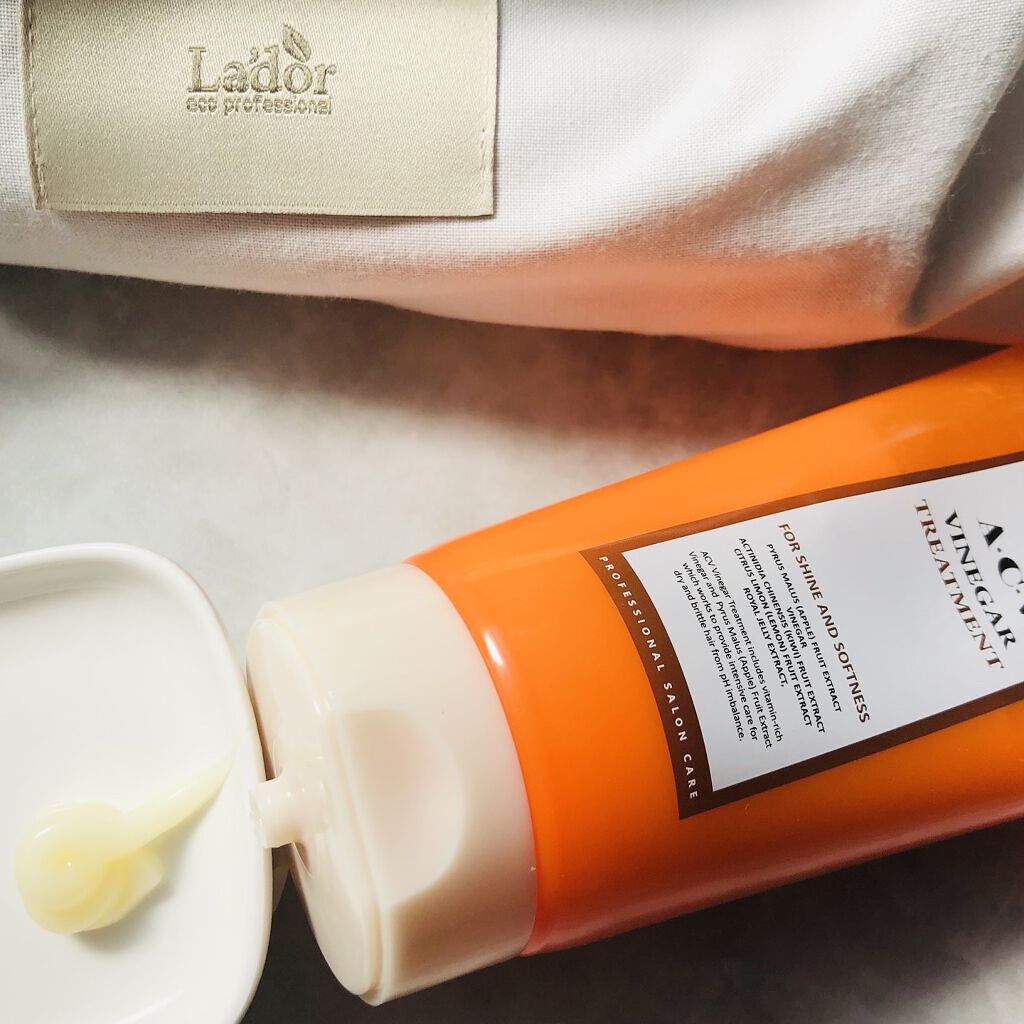 ACV VINEGAR HAIR CAP /La'dor/アウトバストリートメントを使ったクチコミ（3枚目）