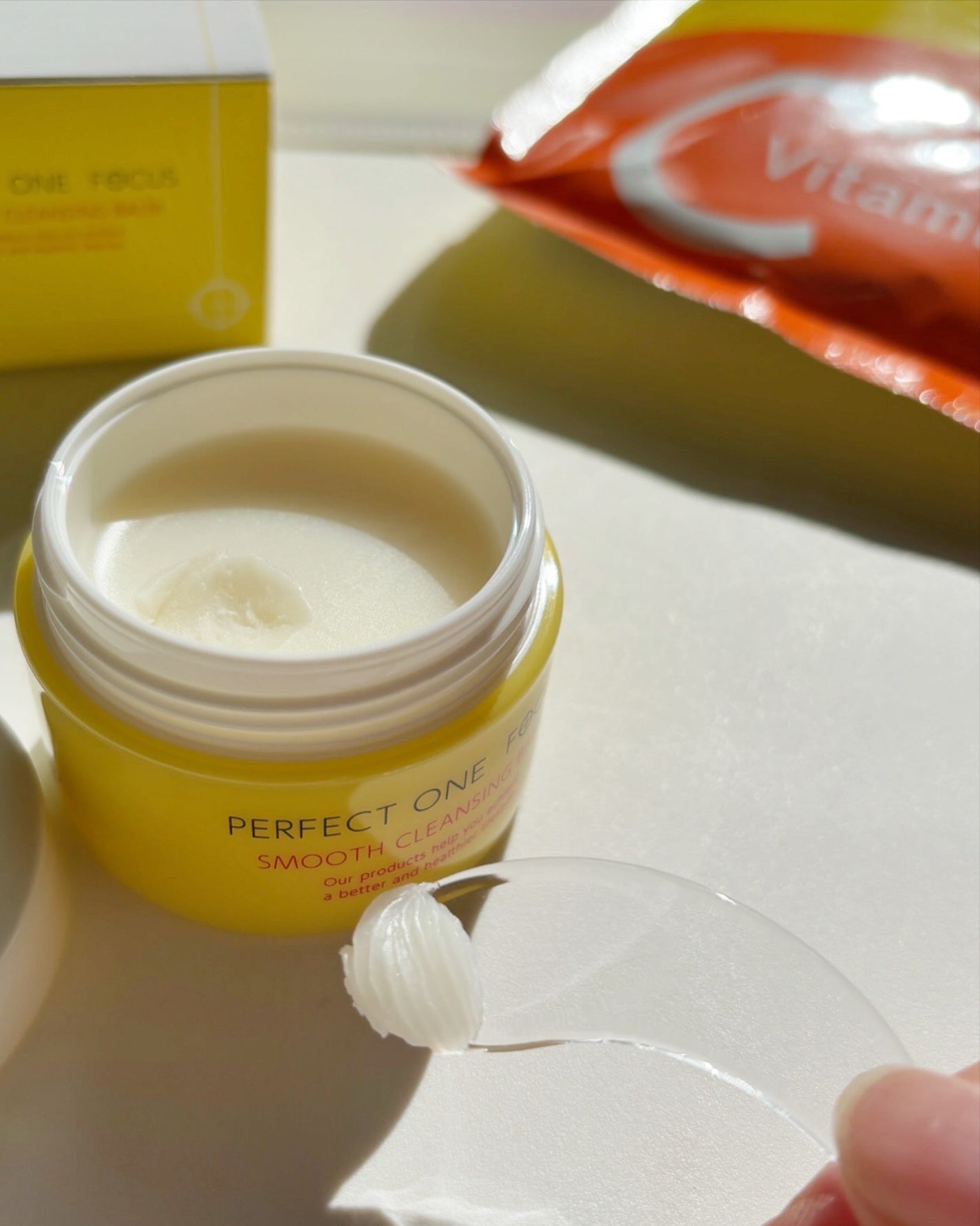 スムースクレンジングバーム/PERFECT ONE FOCUS/クレンジングバームを使ったクチコミ(1枚目)