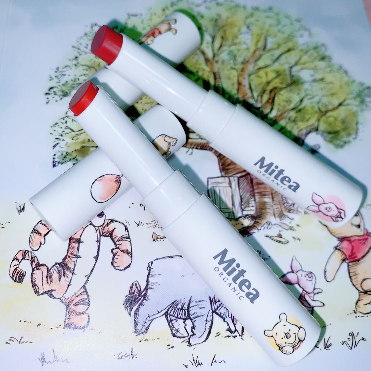 セラムオイルリップスティック /ミティア オーガニック/口紅を使ったクチコミ(4枚目)