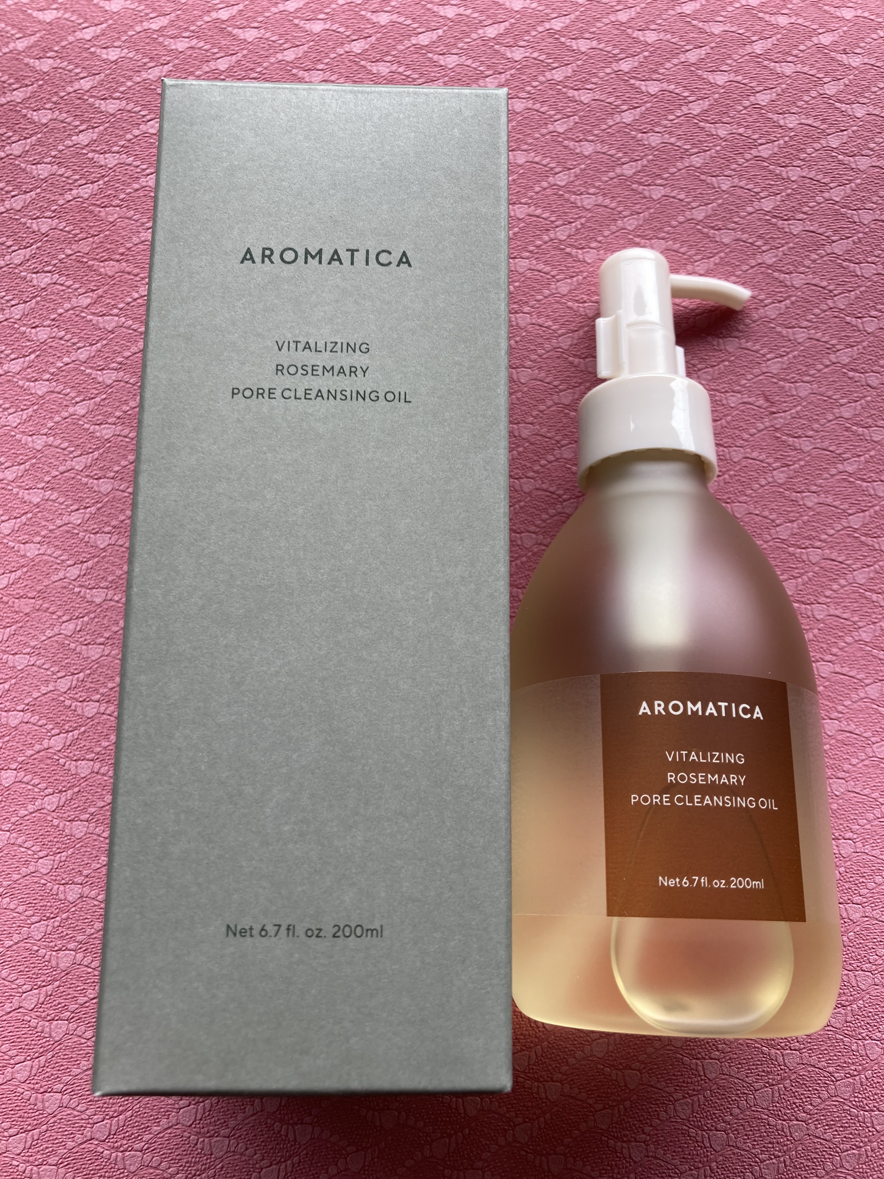 ローズマリークレンジングオイル/AROMATICA/オイルクレンジングを使ったクチコミ（3枚目）
