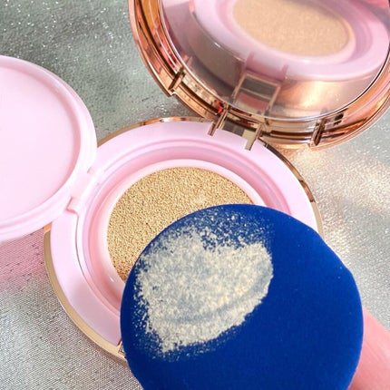 ピンクティーツリーカバークッション/APLIN/クッションファンデーションを使ったクチコミ(5枚目)