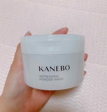 ○KANEBO  リフレッシングパウダーウォッシュ

最初試供品で使ってみてすごい良かったから買ってみました〜💓
使い終わるとすごいしっとりして、次の日の肌のノリが違う！
鼻の黒ずみも何回か使うと薄くな