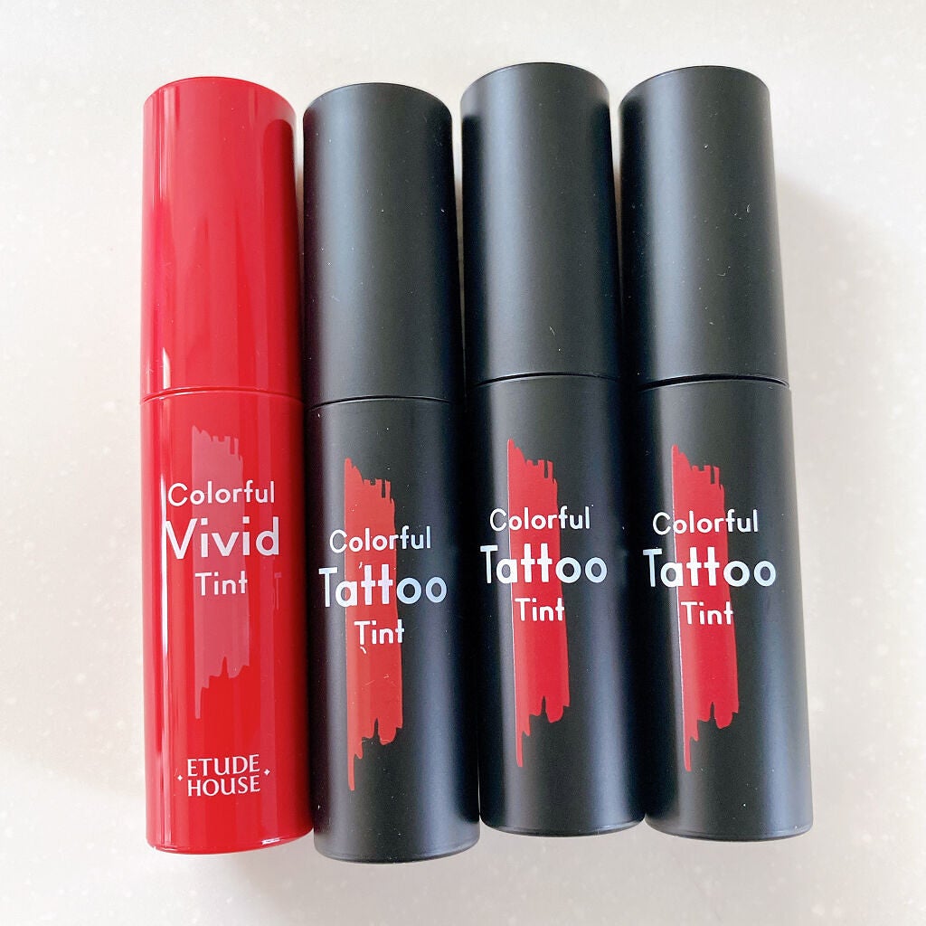 カラフルビビッドティント/ETUDE/口紅を使ったクチコミ(5枚目)