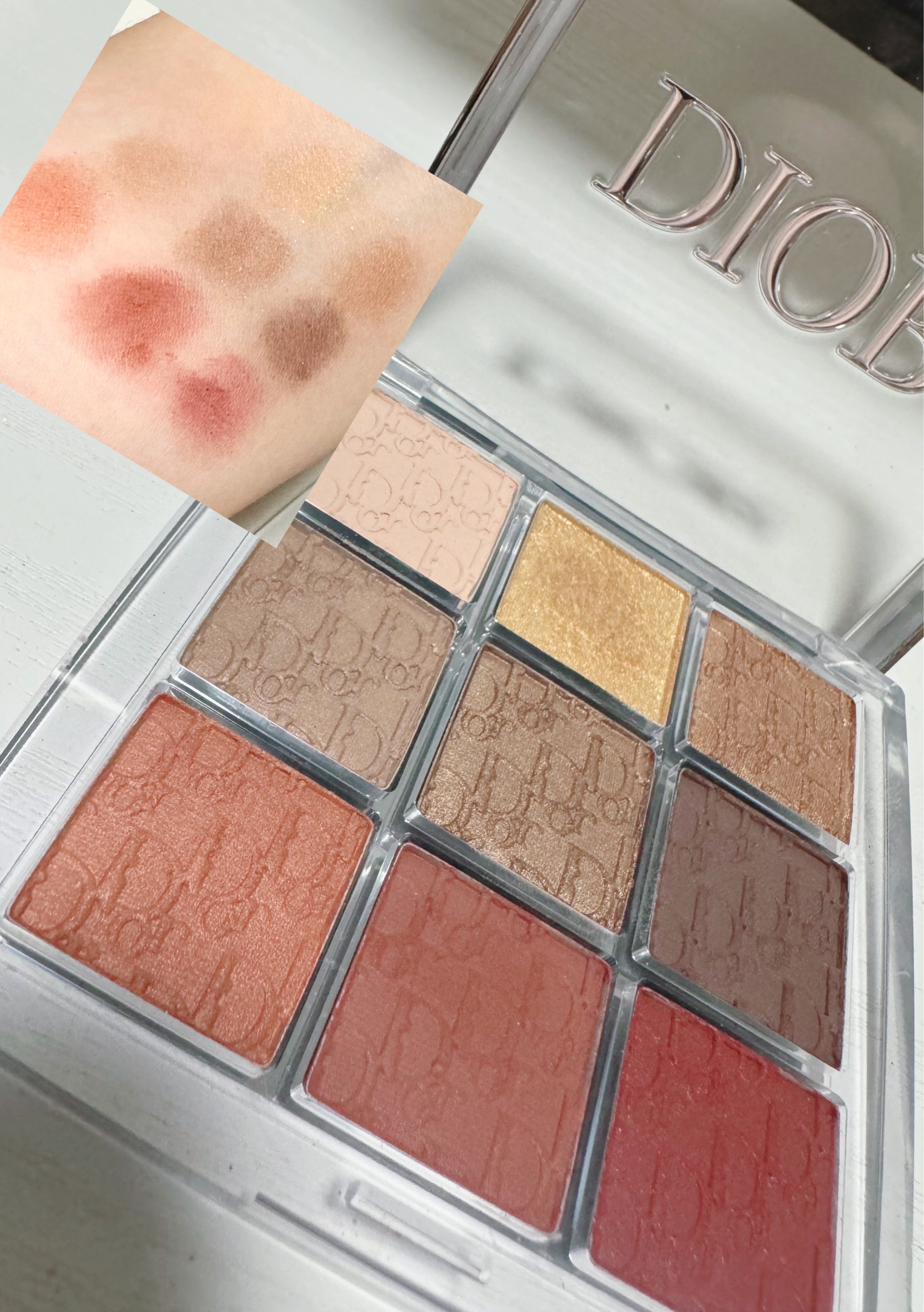 ディオール バックステージ アイ パレット 010 コッパー/Dior/アイシャドウパレットを使ったクチコミ（2枚目）