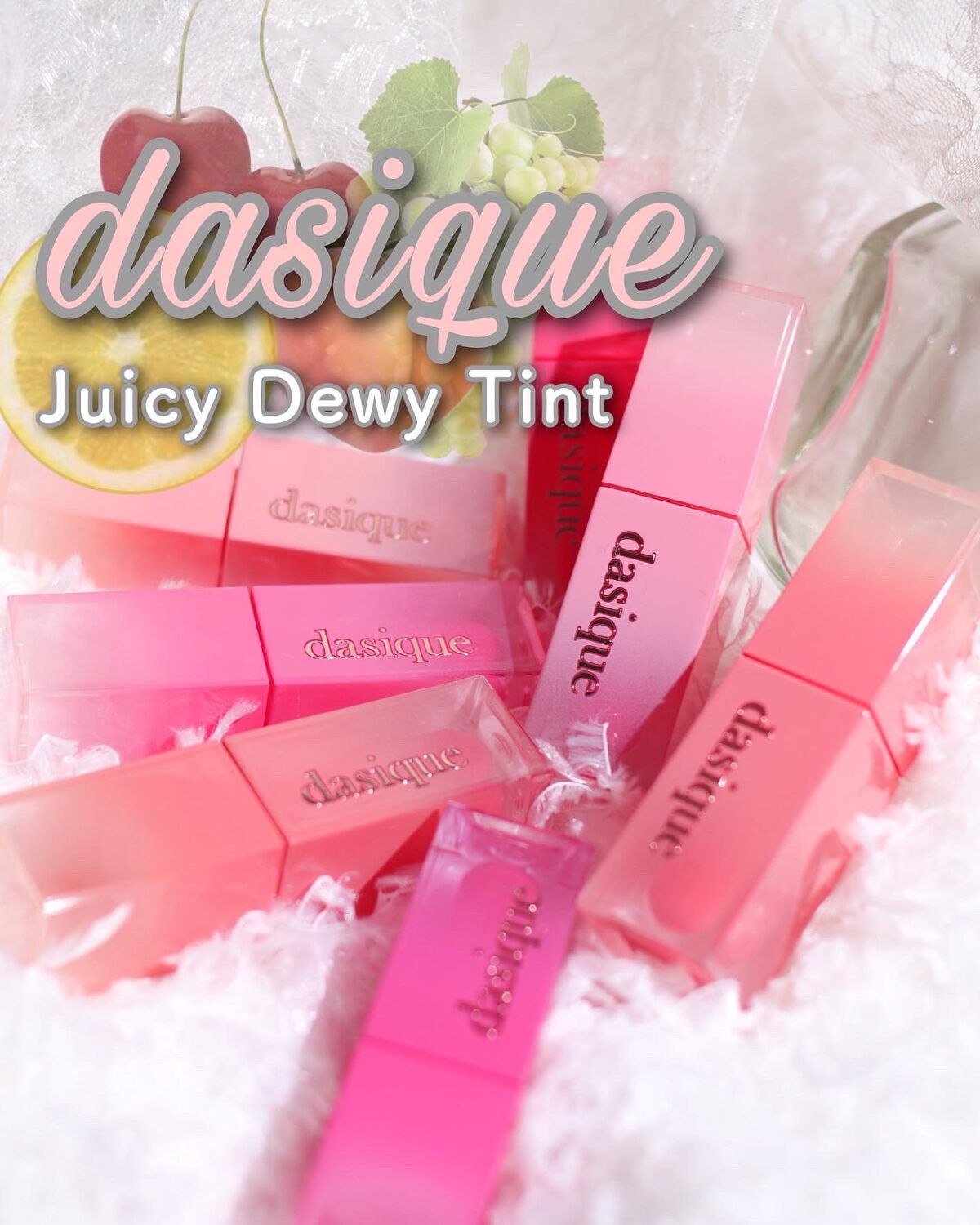 ジューシーデュイティント/dasique/リップティントを使ったクチコミ（1枚目）