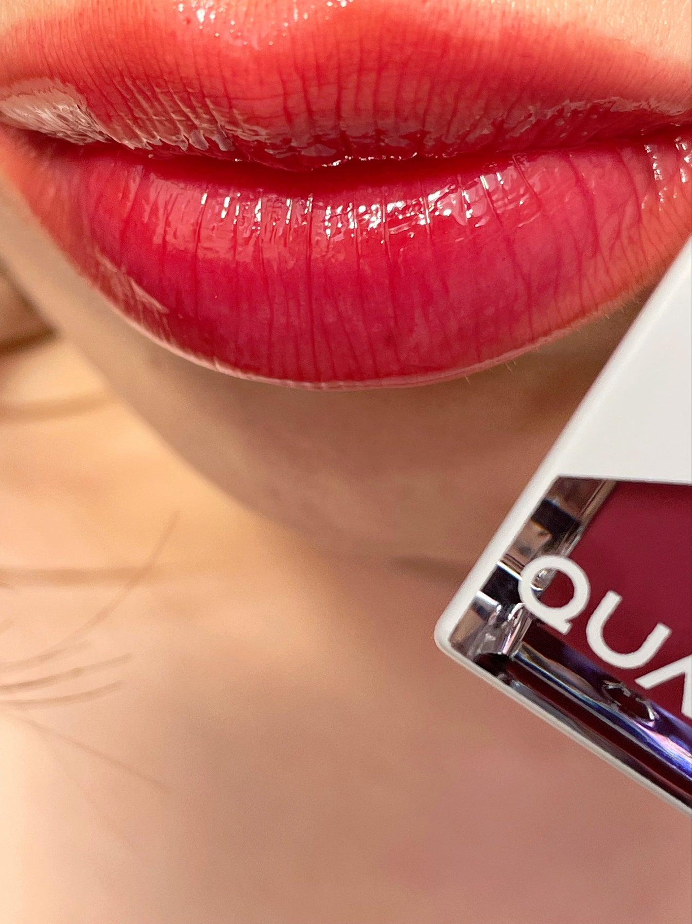 ザグラスタトゥーティント/QUA-T/リップティントを使ったクチコミ(6枚目)