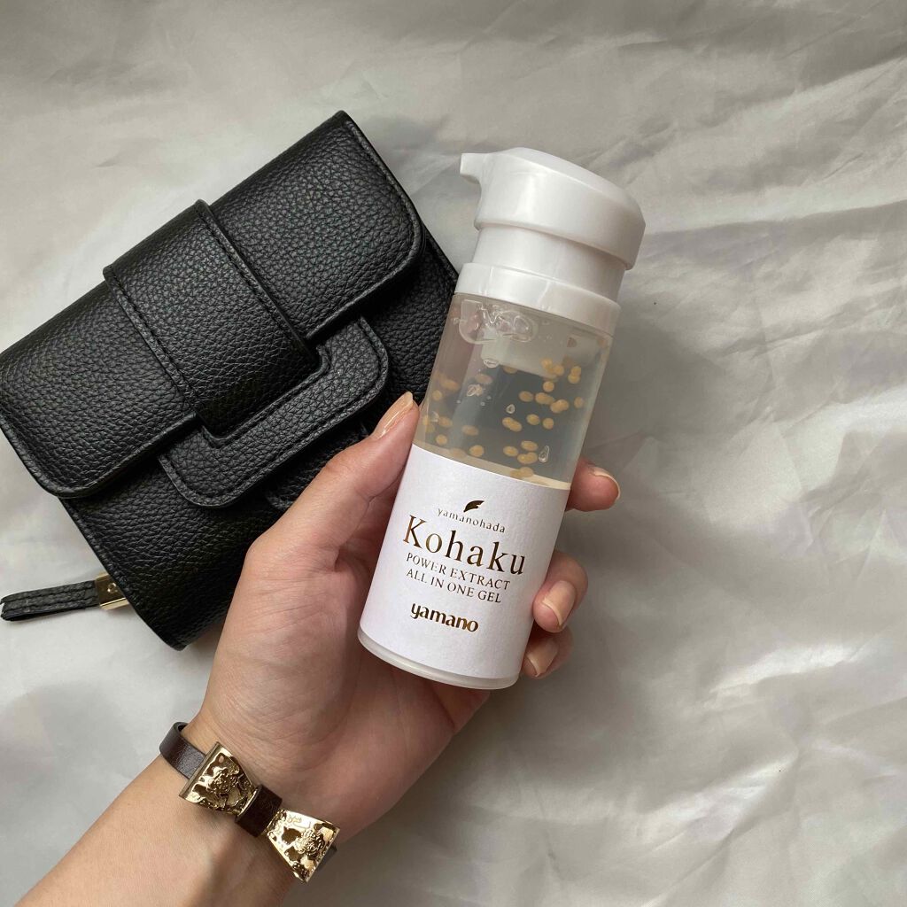 琥珀パワーエキスオールインワンジェル/ヤマノ肌/オールインワン化粧品を使ったクチコミ（1枚目）