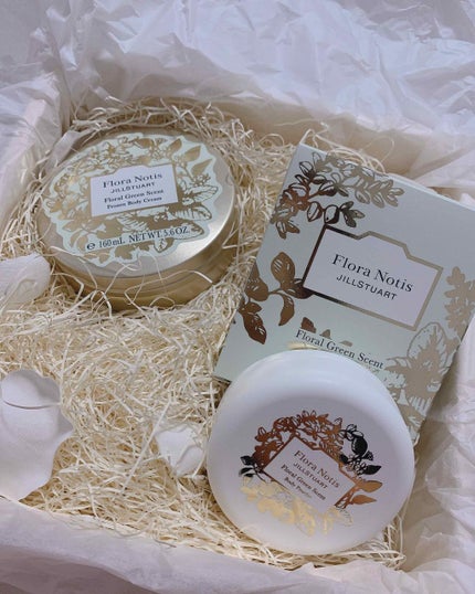 フローラルグリーン フローズンボディクリーム/Flora Notis JILL STUART/ボディクリームを使ったクチコミ(1枚目)