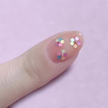 ORLY ボンダーのクチコミ「ホロとブリオンで爪にお花を
咲かせてみました💅

ベースカラーは、
Casane Color
.....」（1枚目）