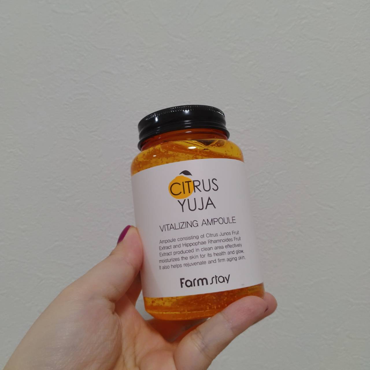 シトラスゆずバイタライジングアンプル/Farmstay/美容液を使ったクチコミ（2枚目）