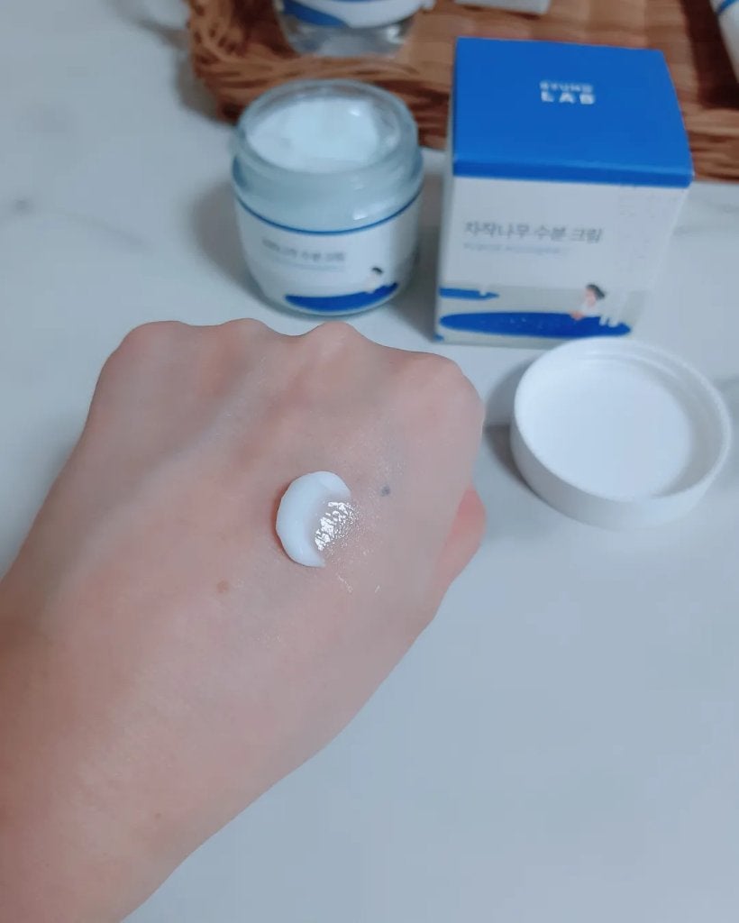 白樺水分クリーム/ROUND LAB/フェイスクリームを使ったクチコミ(5枚目)