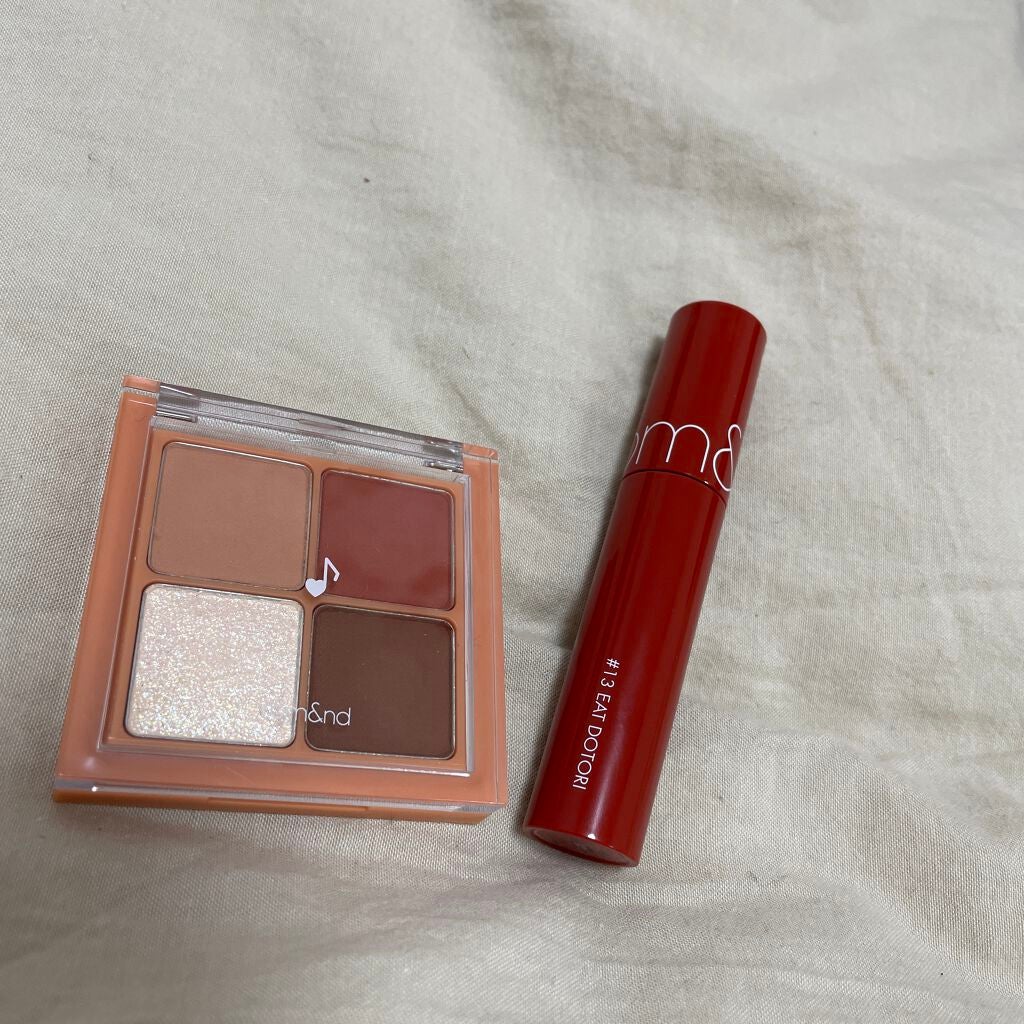 ジューシーラスティングティント/rom&nd/リップティントを使ったクチコミ(1枚目)