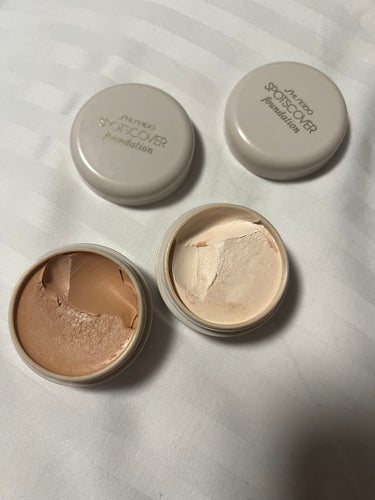 スポッツカバー ファウンデイション （ベースカラー）S300/SHISEIDO/クリームコンシーラーを使ったクチコミ（2枚目）