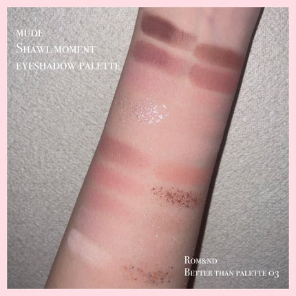 ベターザンパレット/rom&nd/アイシャドウパレットを使ったクチコミ(3枚目)