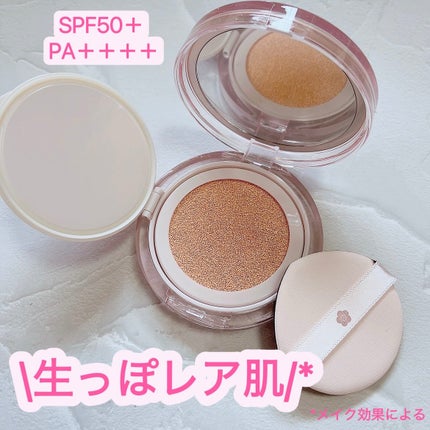 デイジードール グロウ ソフト クッション/DAISY DOLL by MARY QUANT/クッションファンデーションを使ったクチコミ(2枚目)