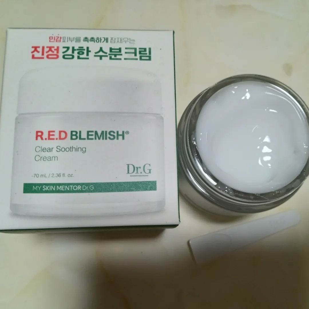 レッドブレミッシュ クリアスージングクリーム/Dr.G/フェイスクリームを使ったクチコミ(3枚目)