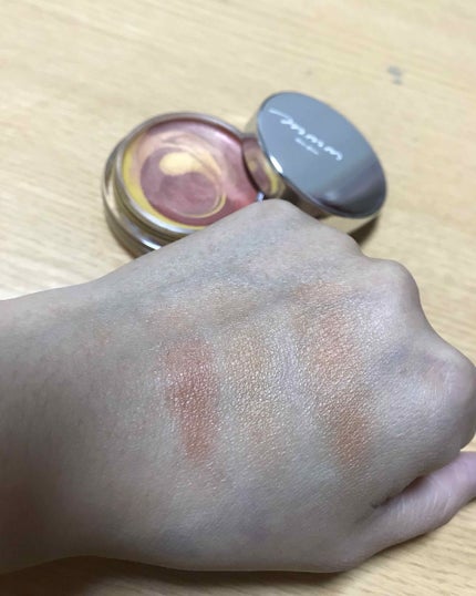 スキングロウ PS<ポップシマー>/m.m.m/ジェル・クリームチークを使ったクチコミ(3枚目)