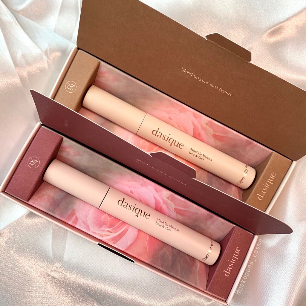 ムードアップマスカラ ロング&カール/dasique/マスカラを使ったクチコミ(5枚目)