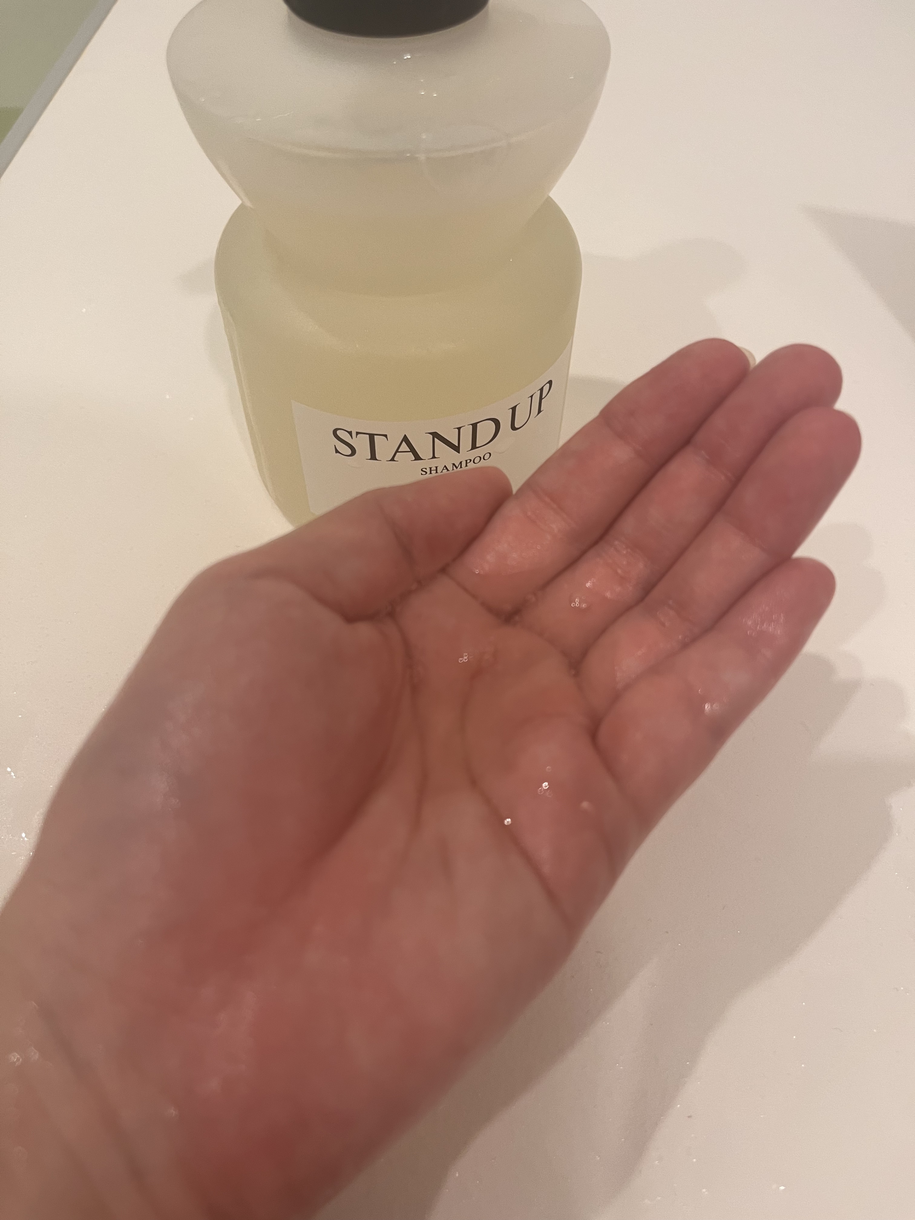 &be HAIR &be スタンドアップシャンプーのクチコミ「河北祐介が作るヘアケア
＆be　シャンプー＆トリートメント
をお試しです♪
テイラーメイド設計.....」（2枚目）