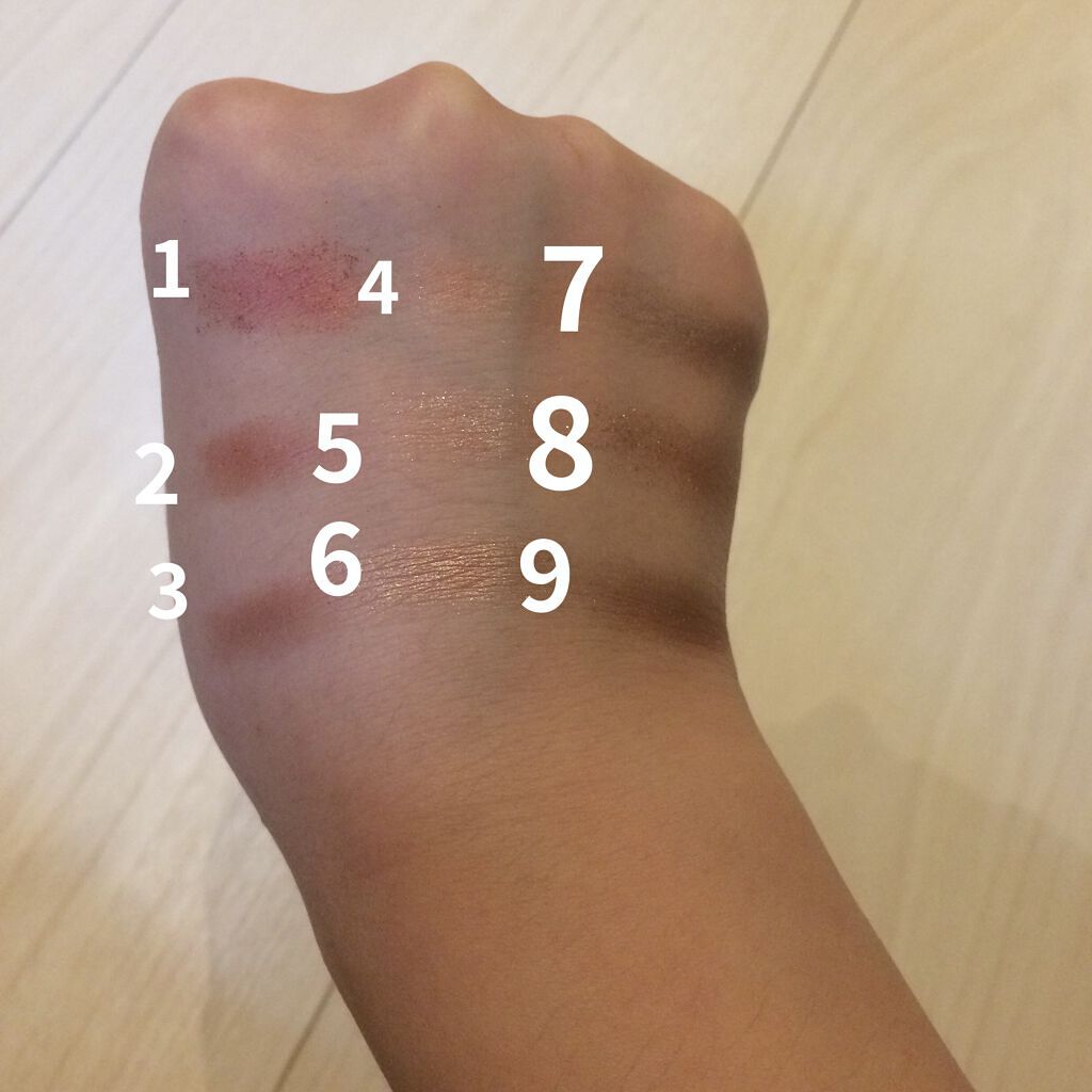 UR GLAM　BLOOMING EYE COLOR PALETTE/U R GLAM/アイシャドウパレットを使ったクチコミ（3枚目）