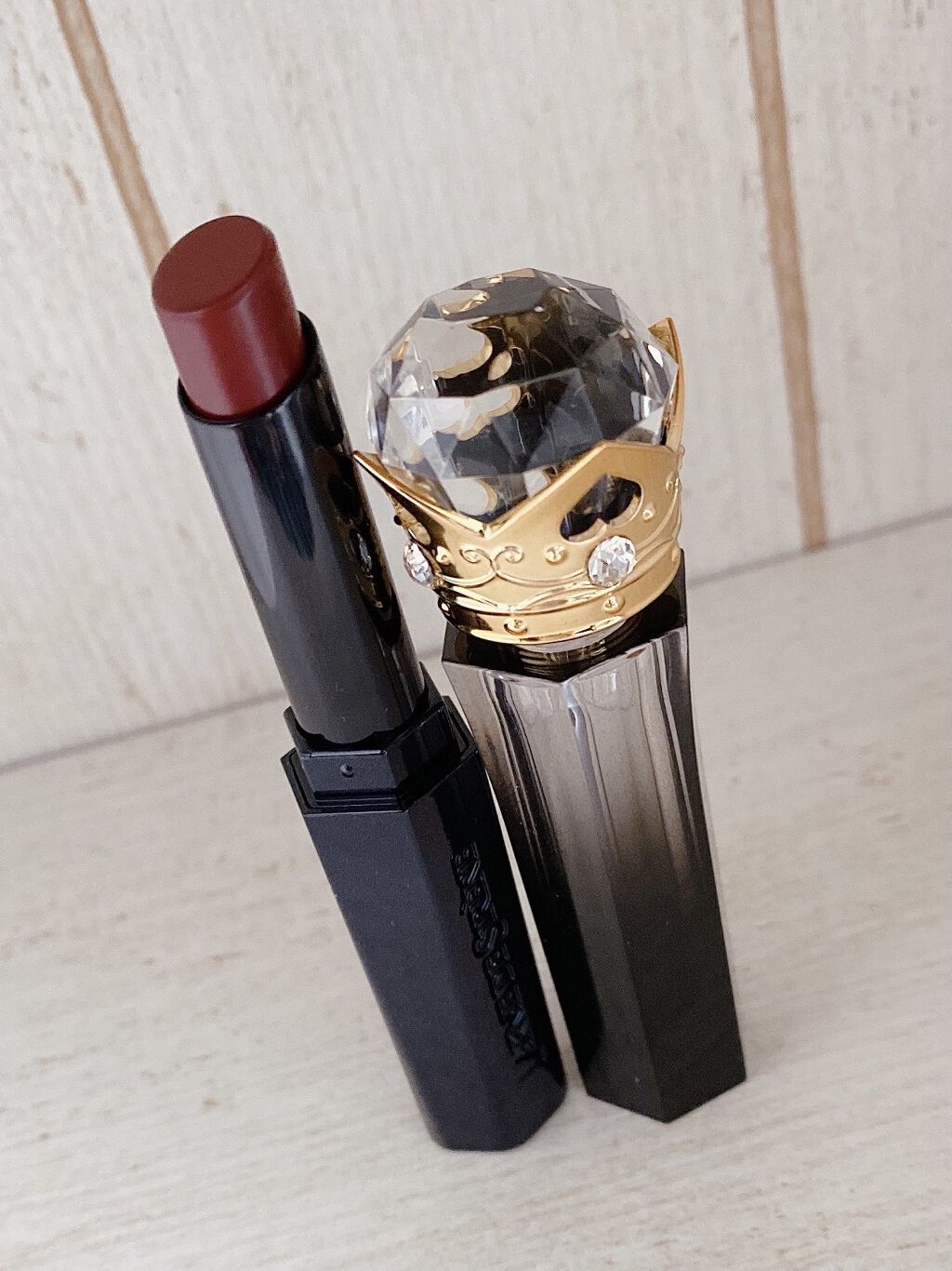ブラックダイヤモンドリップ/人魚之水（LARME DE SIRENE）/口紅を使ったクチコミ（1枚目）