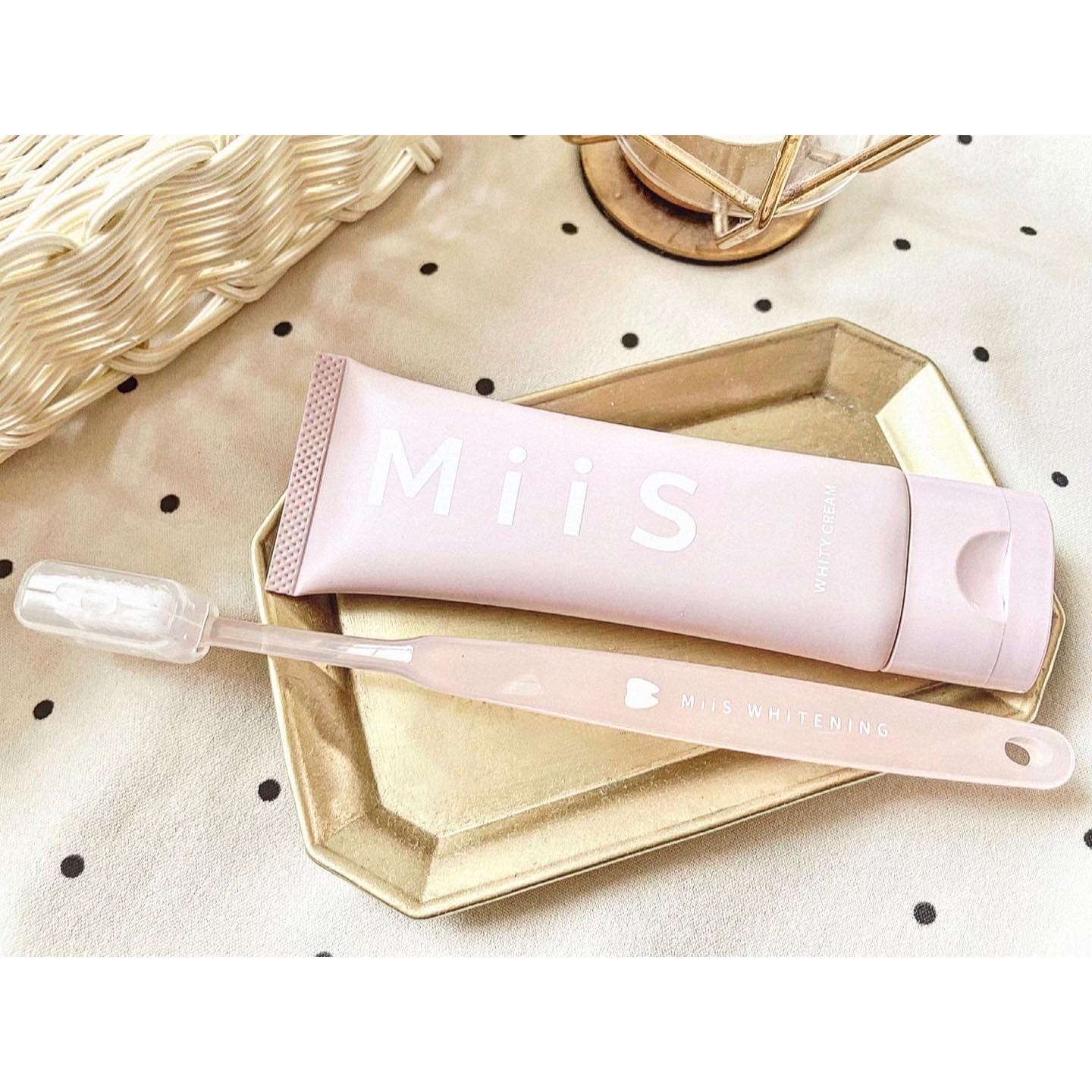 プラチナホワイトニング歯ブラシ/MiiS/歯ブラシを使ったクチコミ（1枚目）