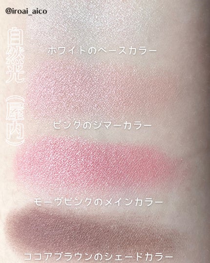 グロッシーリッチ アイズ N/Visée/アイシャドウパレットを使ったクチコミ(4枚目)