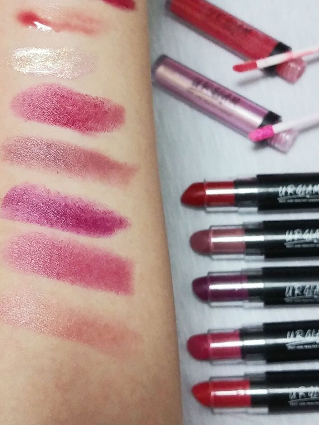 UR GLAM SHEER LIP GLOSS/U R GLAM/リップグロスを使ったクチコミ(3枚目)