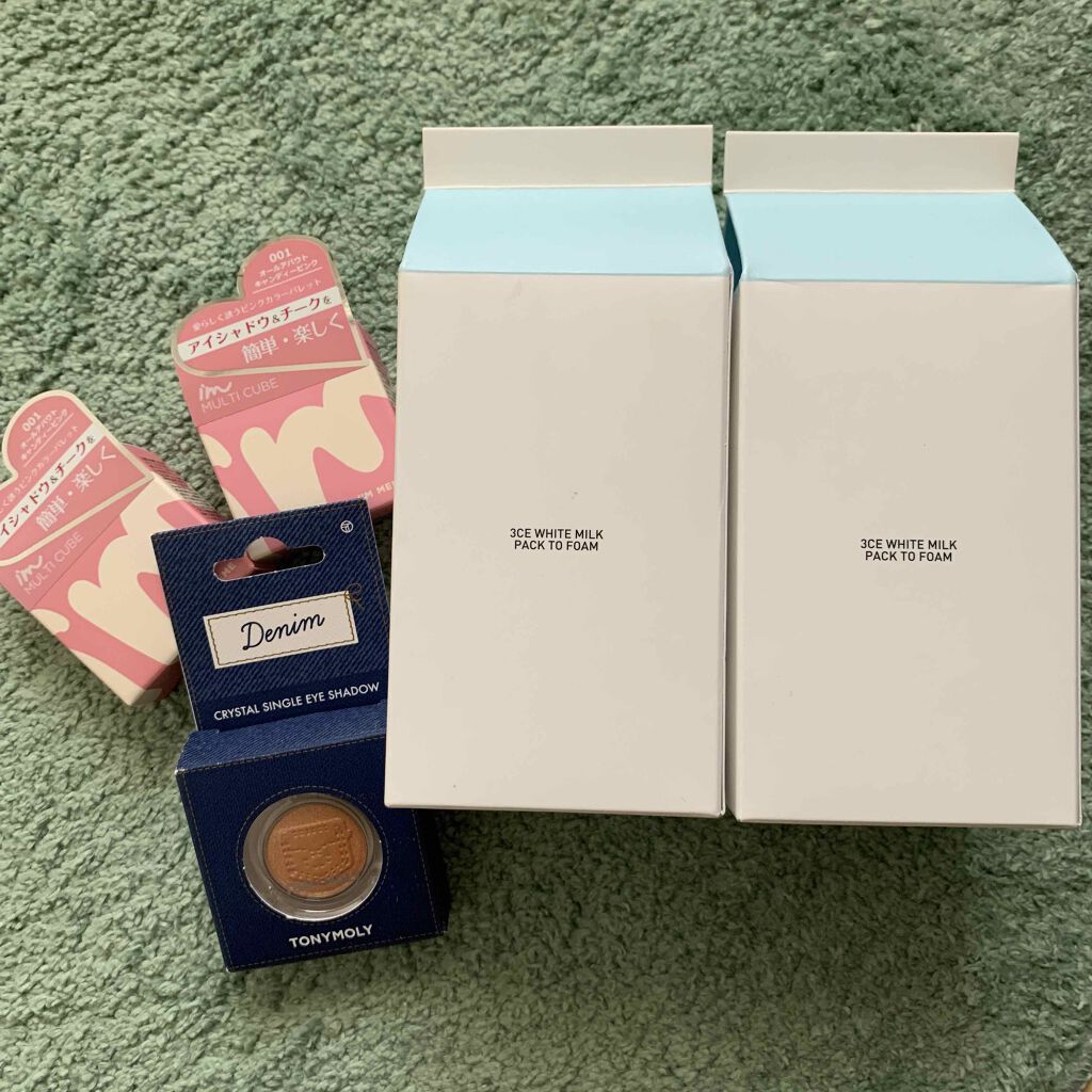 white milk pack to foam/3CE/洗い流すパック・マスクを使ったクチコミ（1枚目）