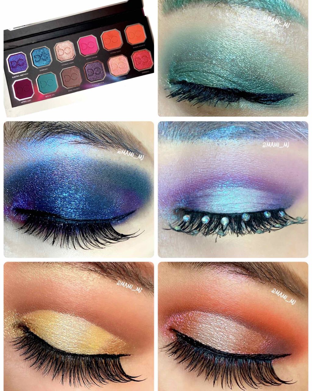 CELESTIAL STORM/DOMINIQUE COSMETICS/アイシャドウパレットを使ったクチコミ（1枚目）