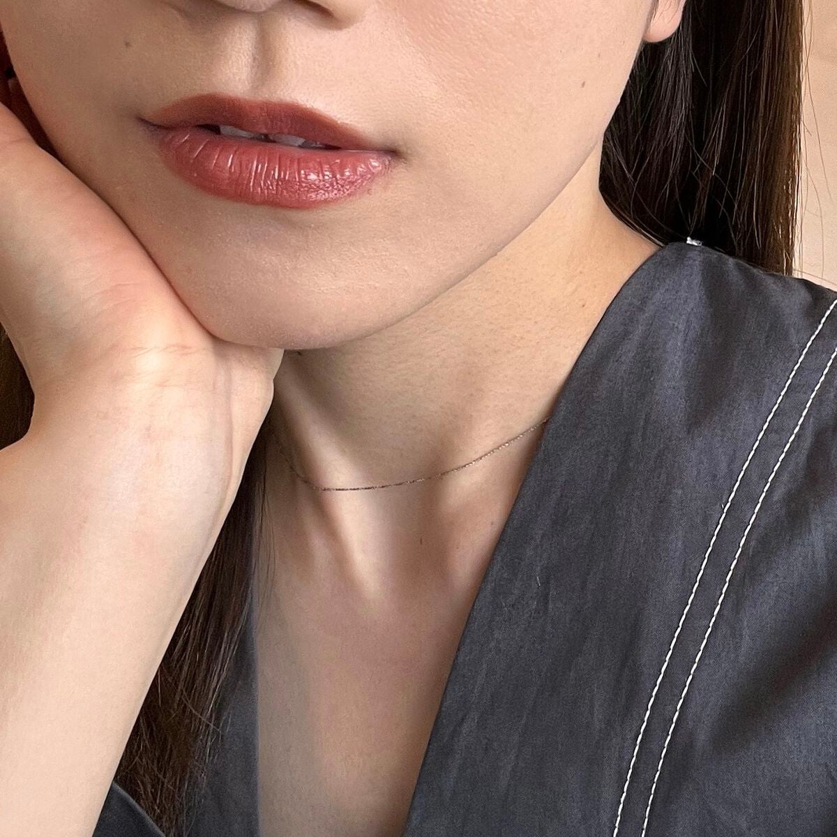 ラスターガラス リップスティック/M・A・C/口紅を使ったクチコミ(3枚目)