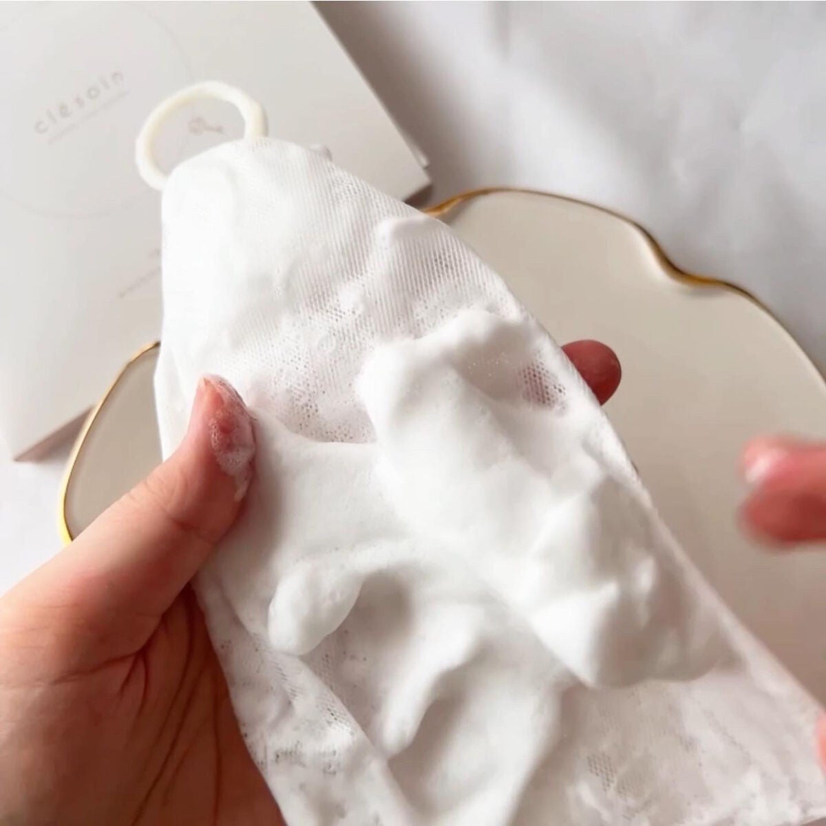 スノーパウダーウォッシュ クレソワン/クレソワン/洗顔パウダーを使ったクチコミ(6枚目)