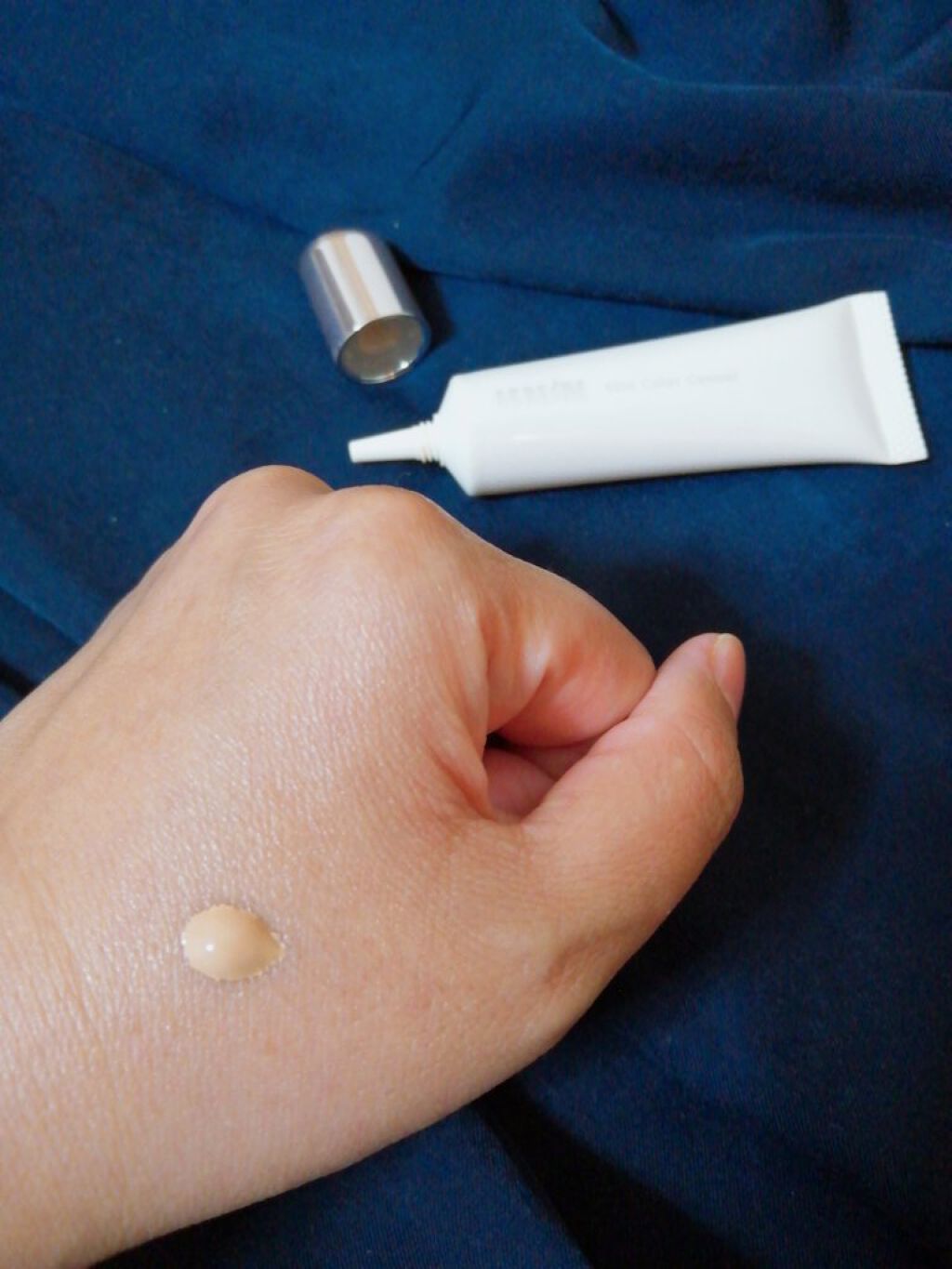 スキンカラーコントロール/ACSEINE/クリームコンシーラーを使ったクチコミ（2枚目）