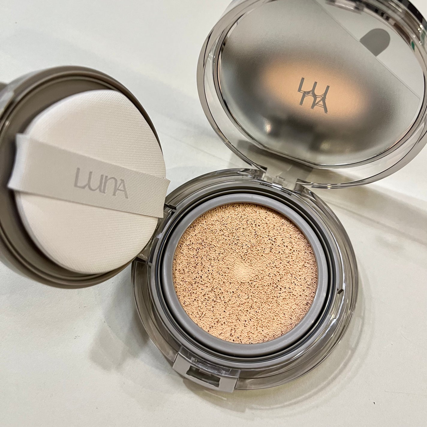 ブラーカバークッション/LUNA/クッションファンデーションを使ったクチコミ(2枚目)