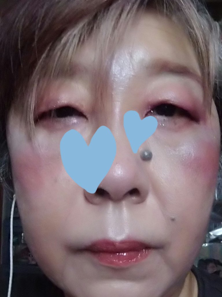 シングルカラーチーク 08 ピンクモーブ/aZTK/パウダーチークを使ったクチコミ（3枚目）