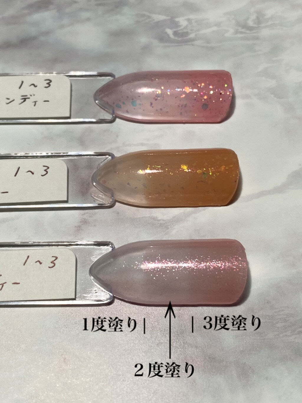 jill leen. 繊維ネイル /jill leen./マニキュアを使ったクチコミ（2枚目）