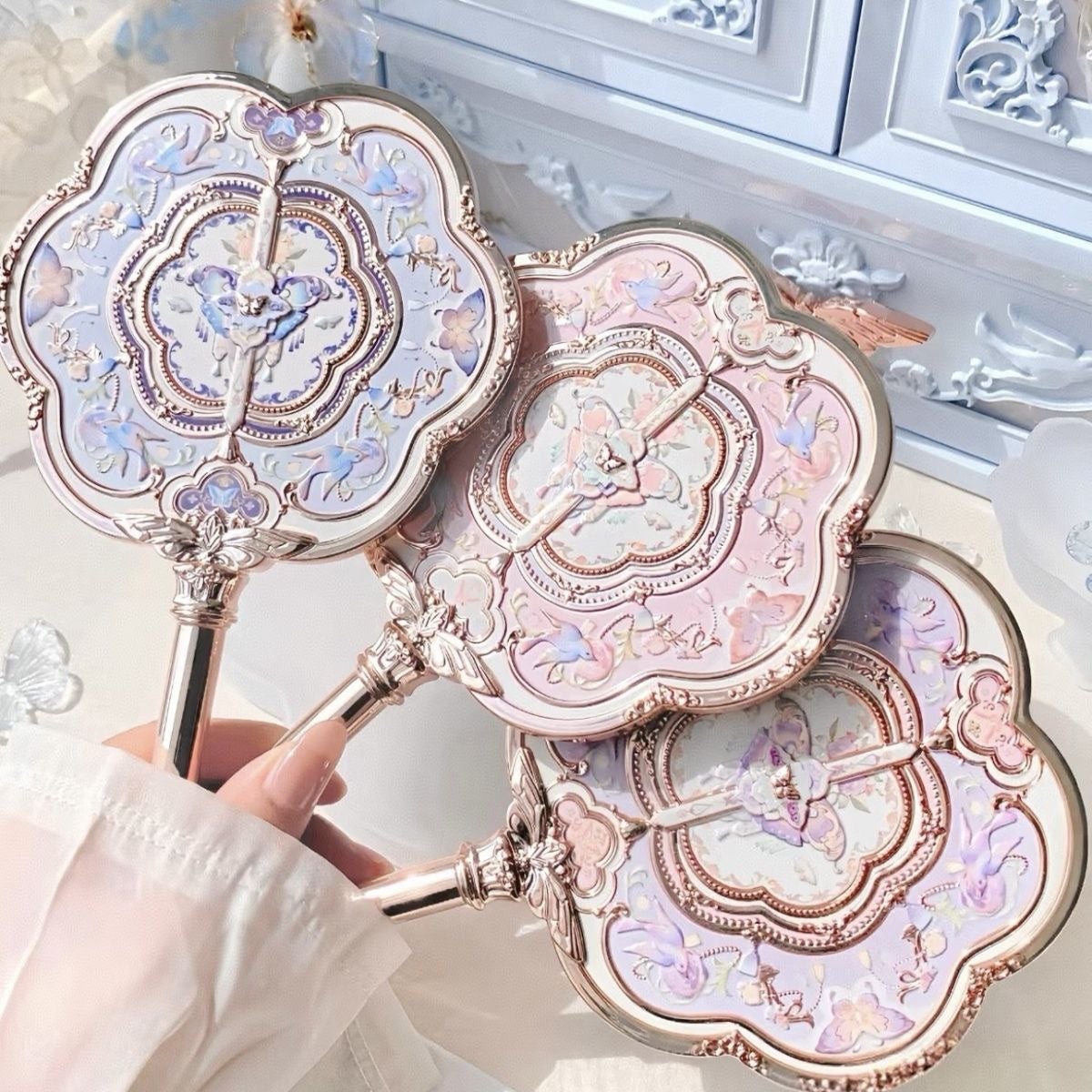 彩り日記 on LIPS 「✨花知晓蝶々の新作ミラー|樱のように美しく✨春の妖精になりたい..」(3枚目)