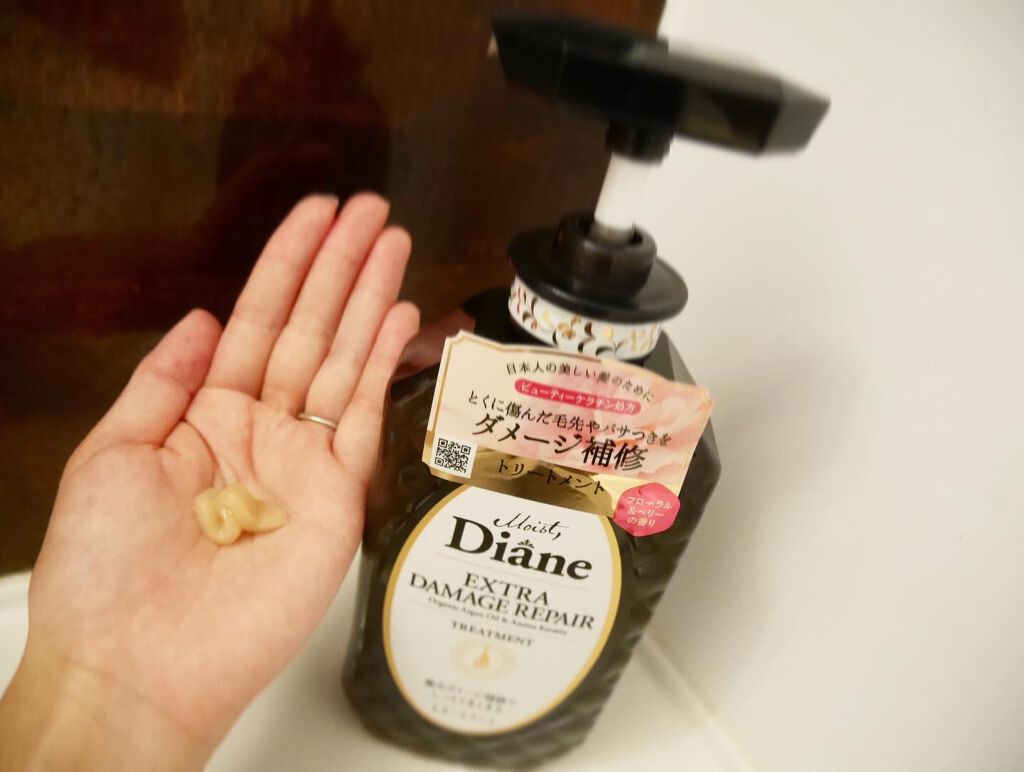 パーフェクトビューティ モイストダイアン エクストラダメージリペア シャンプー/トリートメント/ダイアン/市販シャンプーを使ったクチコミ（3枚目）