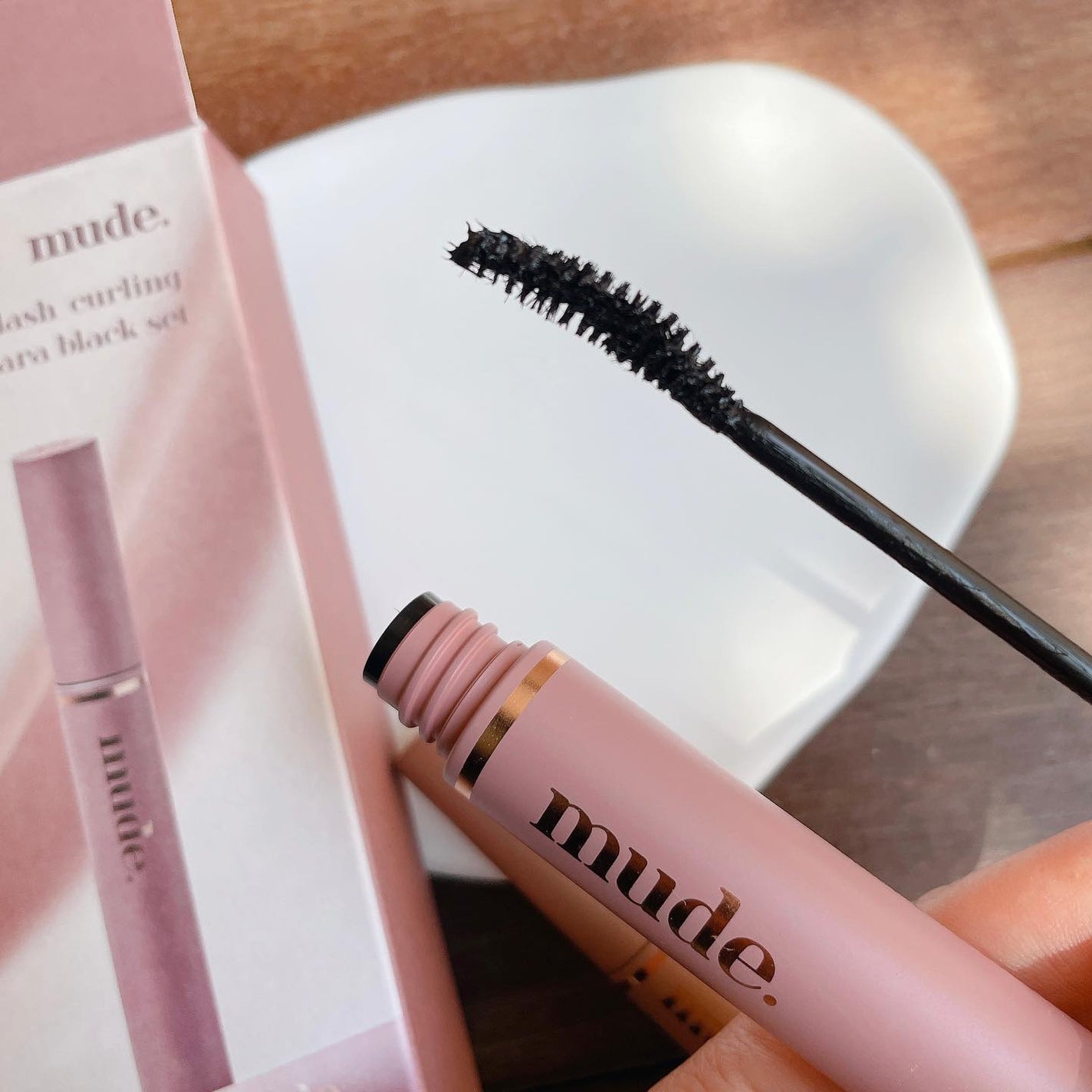 MD インスパイア ボリューム カーリング マスカラ/mude/マスカラを使ったクチコミ(2枚目)